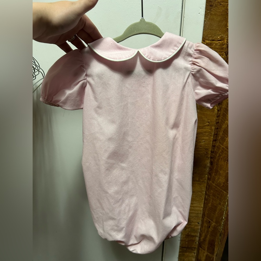 Babies Pink Bubble Body Suit